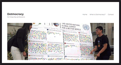 Desktop Screenshot of dotmocracy.org